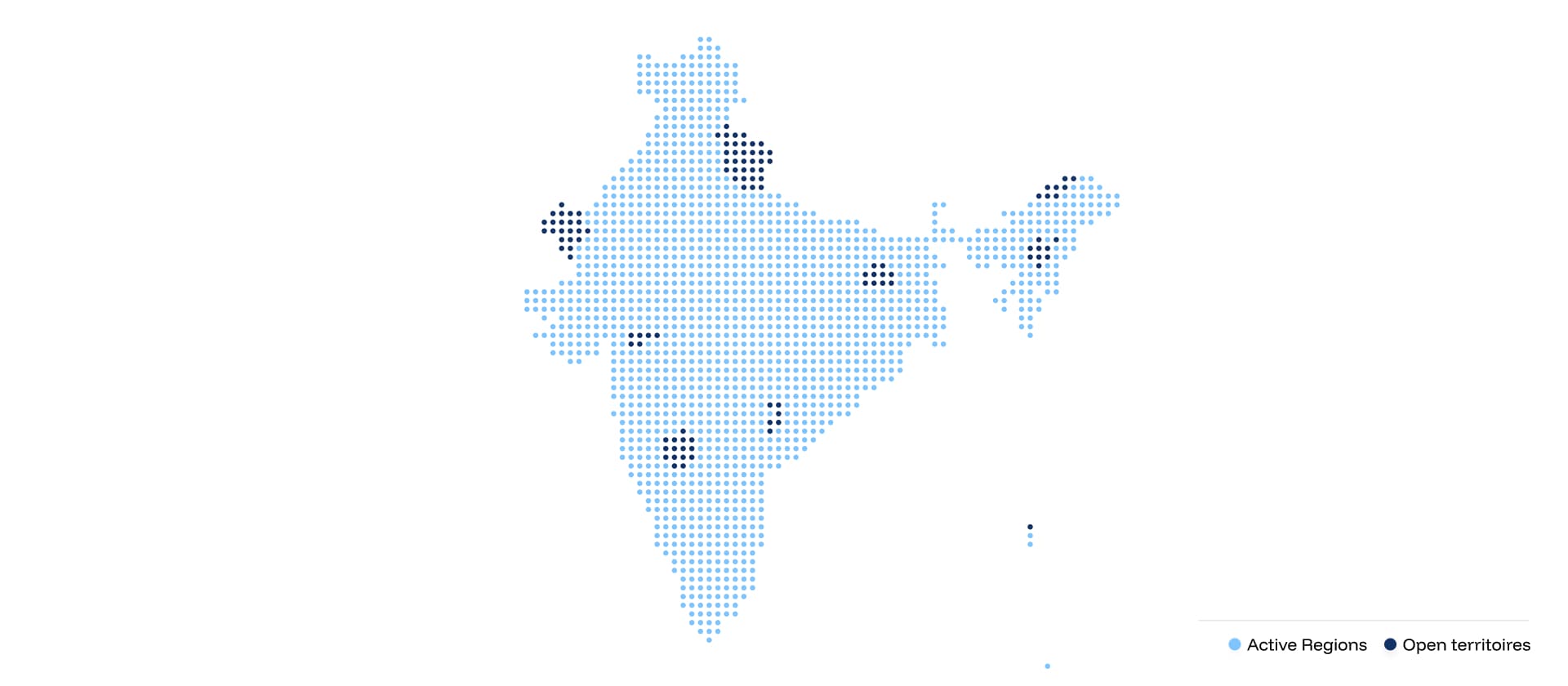 Tineta distribution network across India